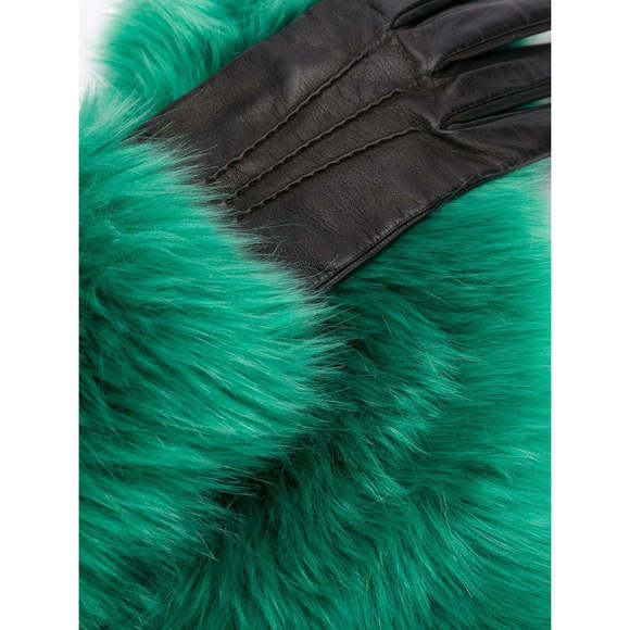 PRADA Faux Fur Lined Gloves - Picture 2 of 2